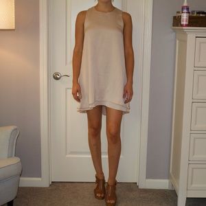 Silk Vintage Shift Dress